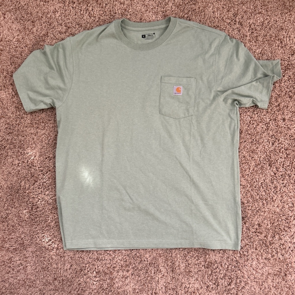 Carhartt Men's Light Green Short Sleeve Tee